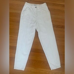 Wrap London Oatmeal Mom Jeans
